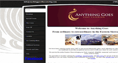 Desktop Screenshot of anythinggoesfinecatering.com